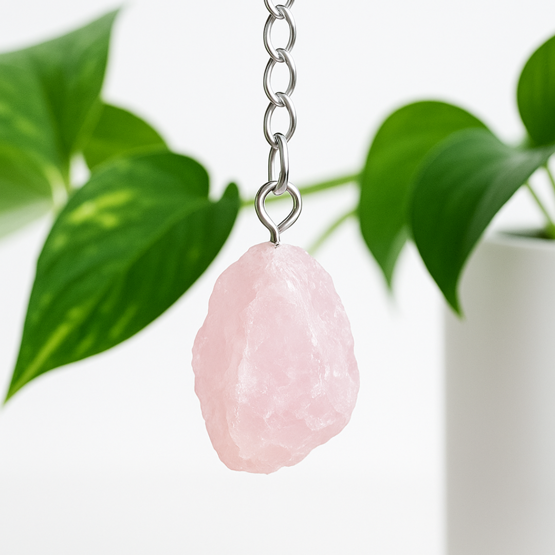 Gemstone Tea Steepers – Stainless Steel Mesh with Healing Crystal Anchors