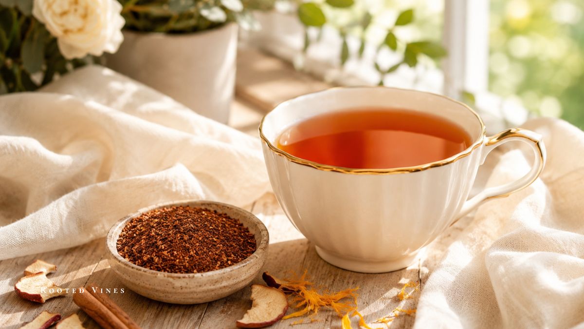 Rooibos Tea: How to Say It, Why It's Special + Cozy Apple Cinnamon Rooibos Recipe