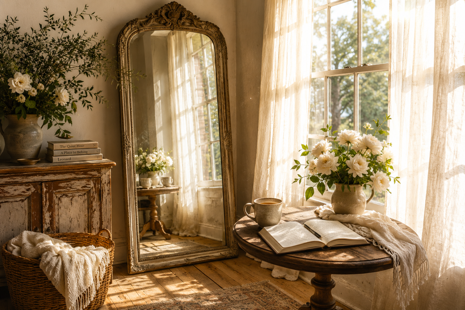 The Woman in the Mirror Conversation No. 7
