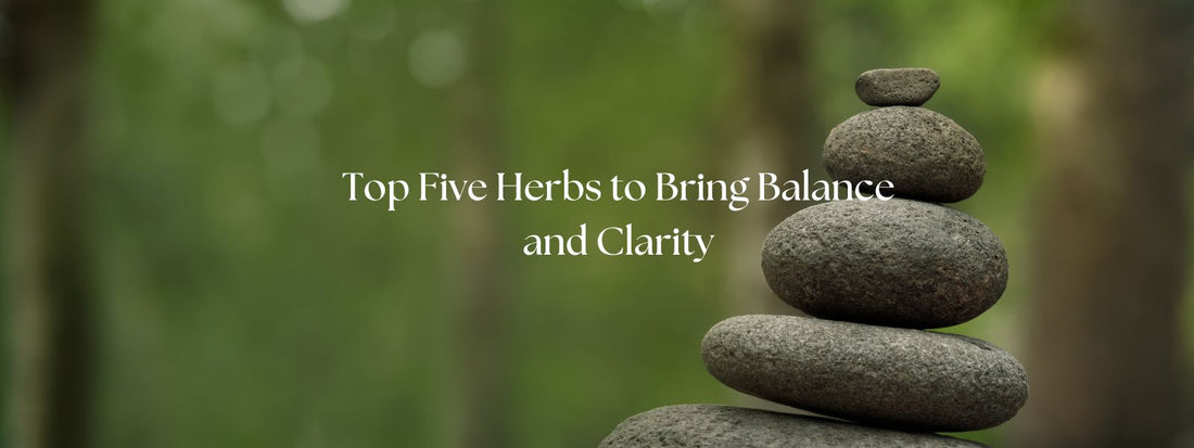 Top Five Herbs to Bring Balance and Clarity