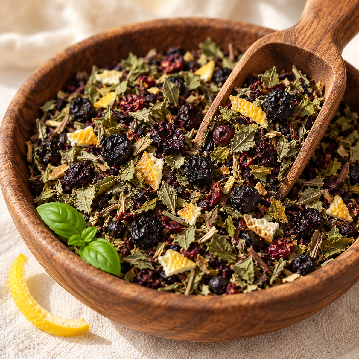 Basil Lemonade Herbal Tea