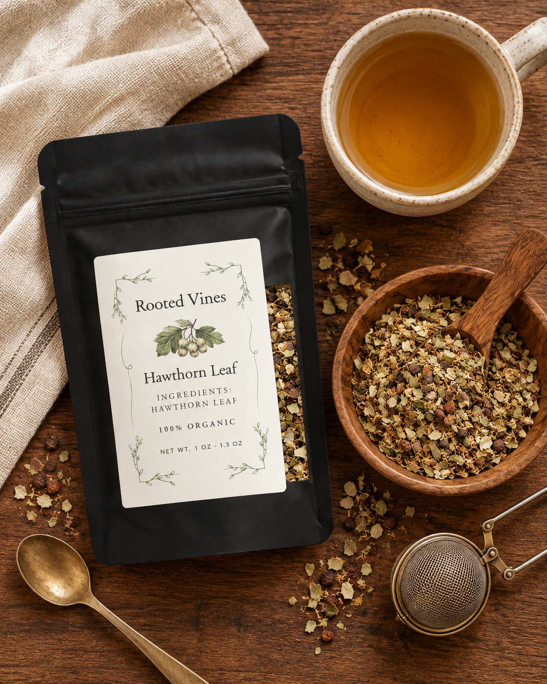 Hawthorn Leaf Herbal Tea
