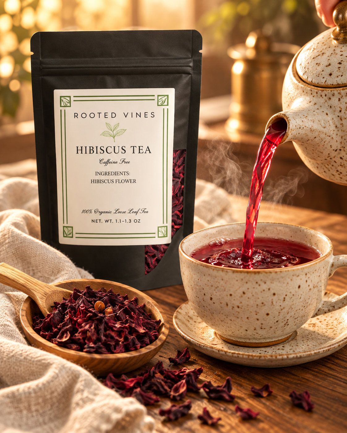 Hibiscus Haven Loose Leaf Tea