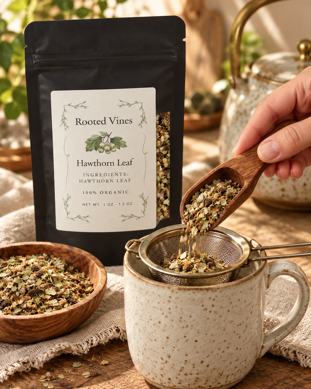 Hawthorn Leaf Herbal Tea