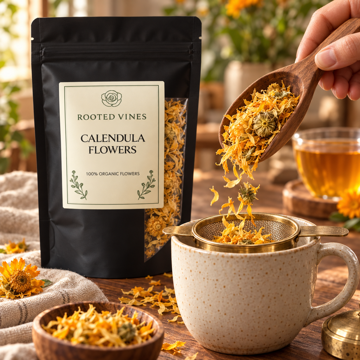 Calendula Flower Herbal Tea