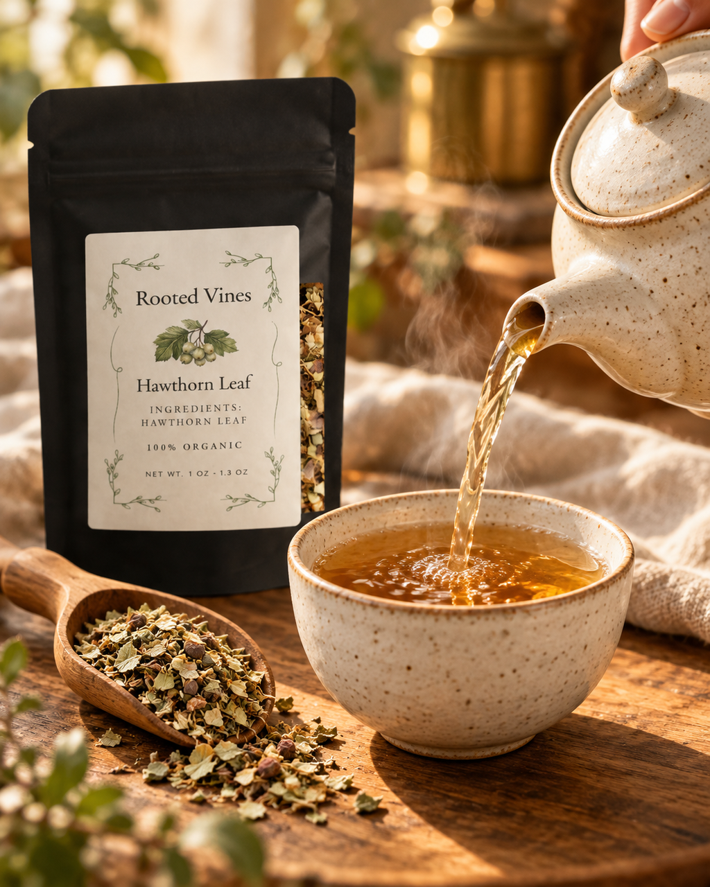Hawthorn Leaf Herbal Tea