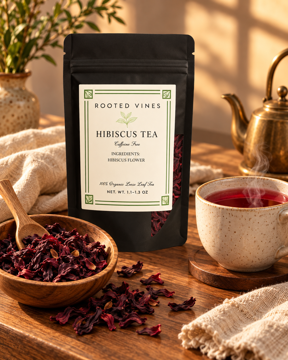 Hibiscus Haven Loose Leaf Tea