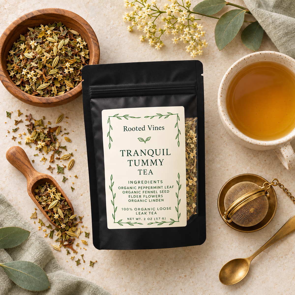 Tranquil Tummy Herbal Tea