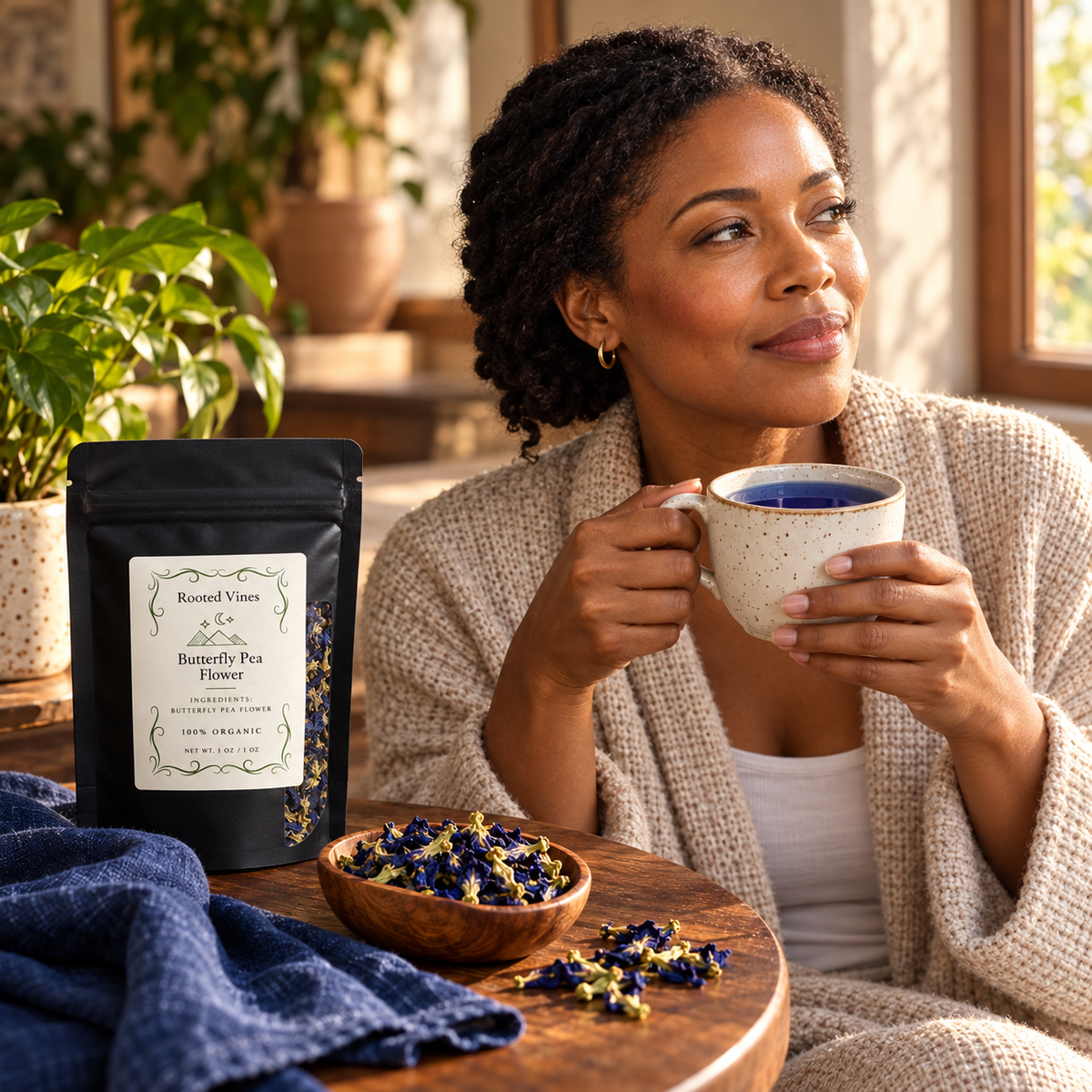 Butterfly Pea Flower Herbal Tea