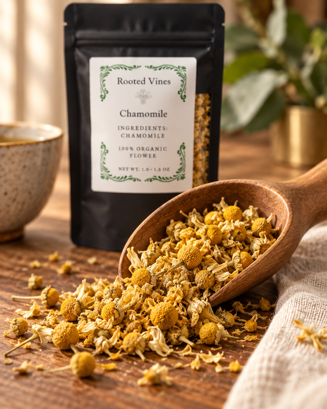 Chamomile Flowers Herbal Tea
