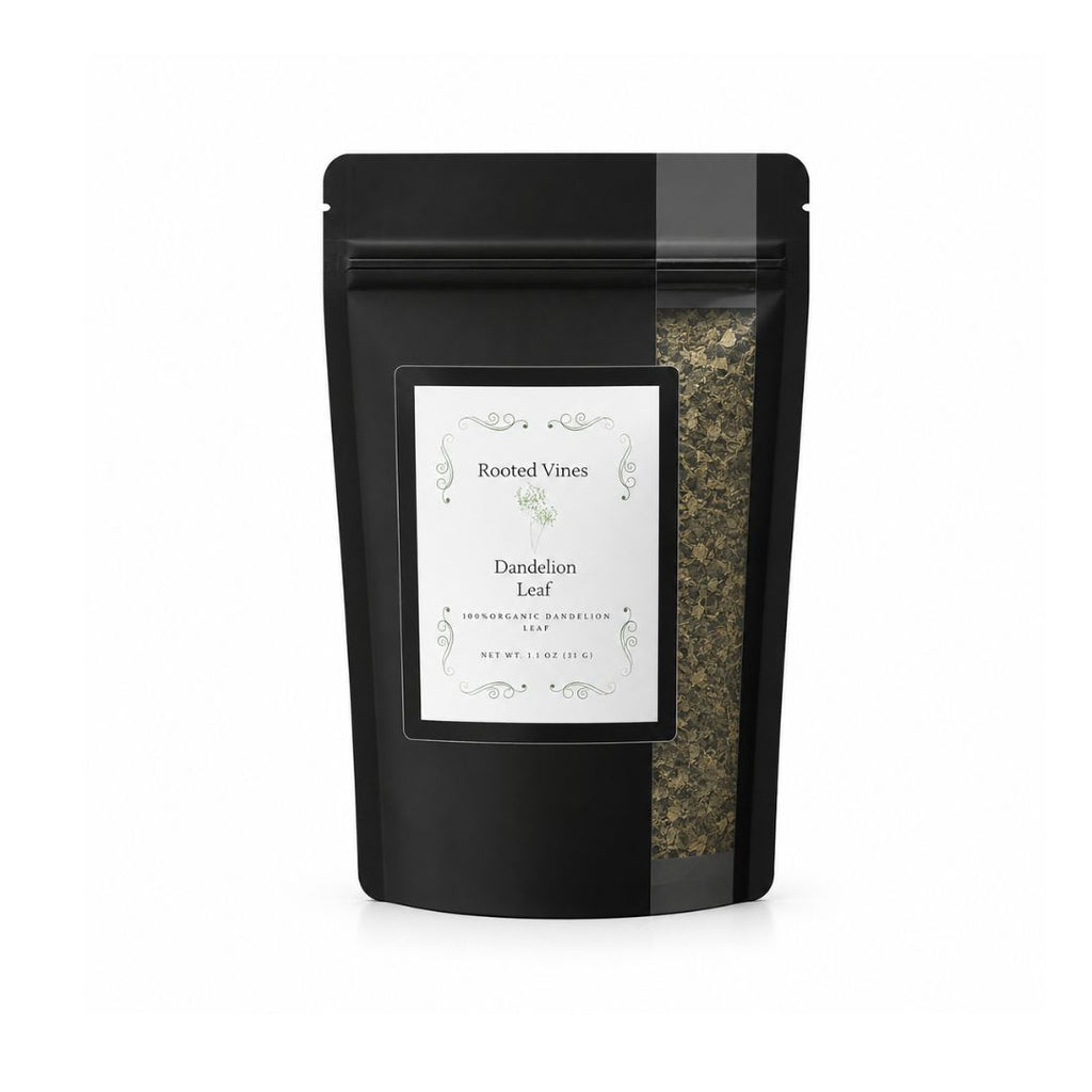 Dandelion Leaf Tea | Organic Herbal Loose Leaf Tea | Rooted Vines