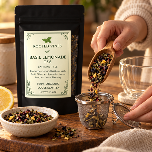 Basil Lemonade Herbal Tea