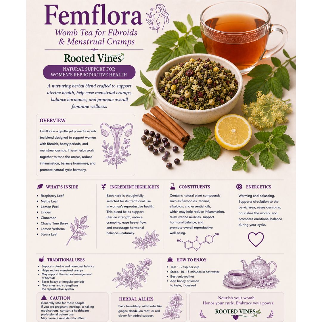 FemFlora Tea | Women’s Herbal Tea | Loose Leaf Tea