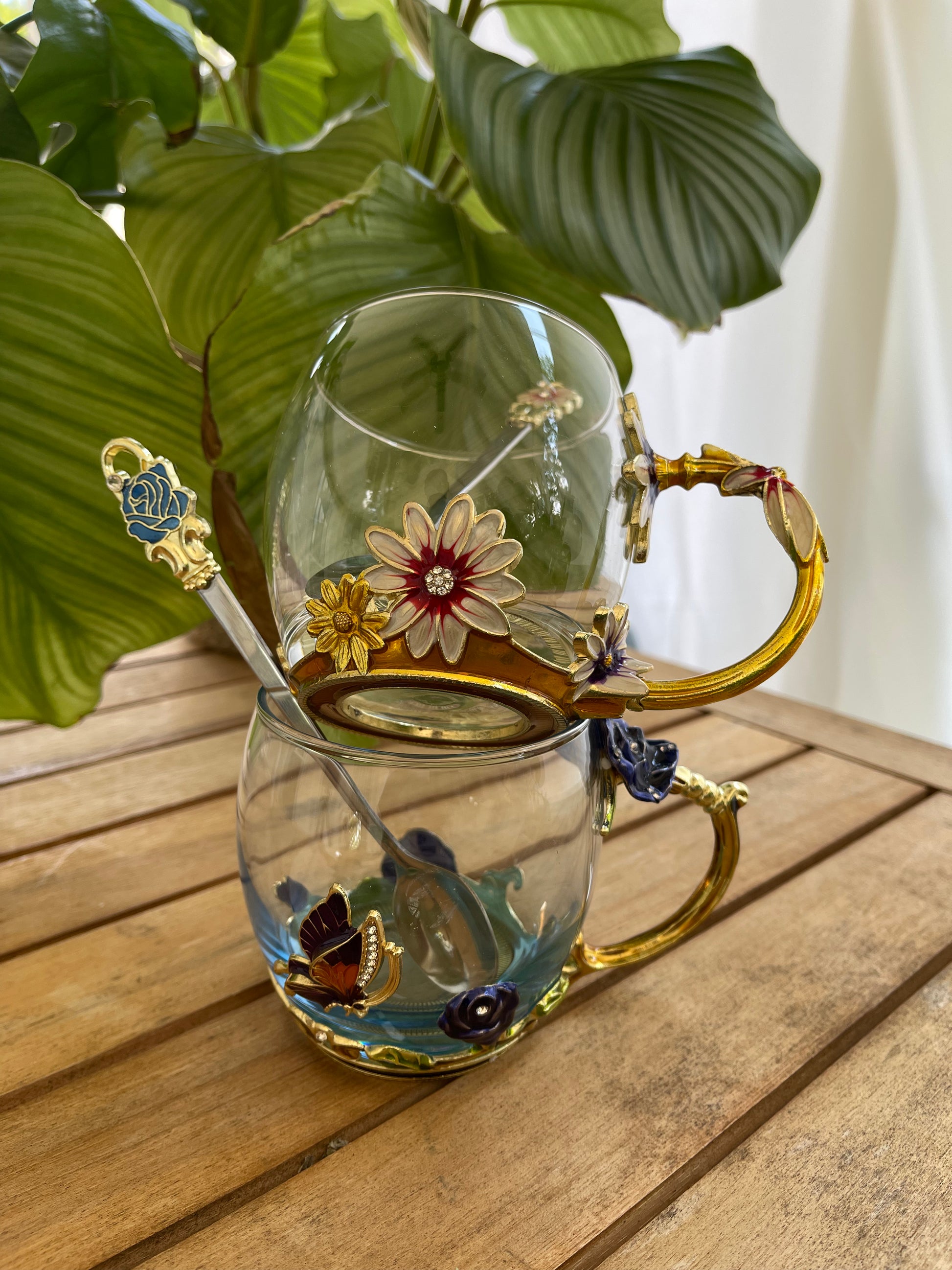 Fairytale Glassware Rooted Vines