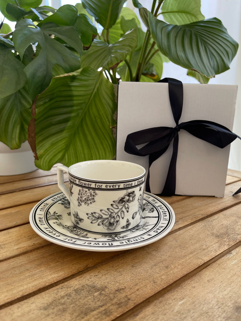 Eternal Garden Bone China Tea Set Rooted Vines