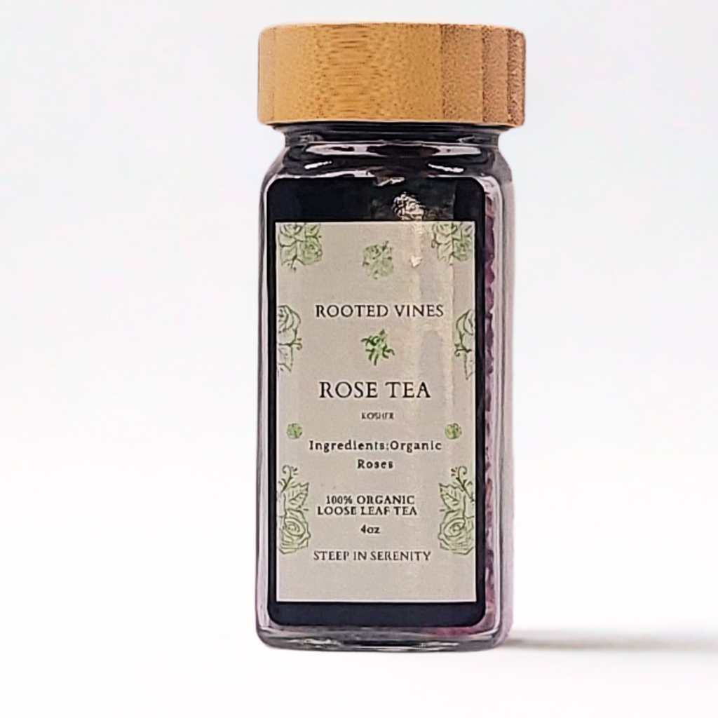 Rose Petals – Caffeine-Free Floral Herbal Tea | Elegant, Soothing & Versatile (4 oz)