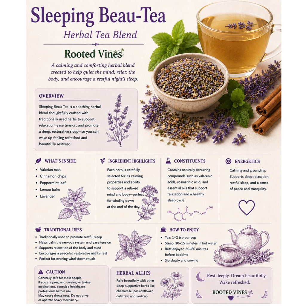 Sleeping Beau-Tea | Herbal Sleep Tea for Rest & Relaxation