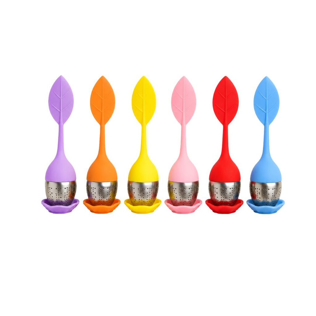 Leafly Tea Steeper | Reusable Silicone Tea Infuser