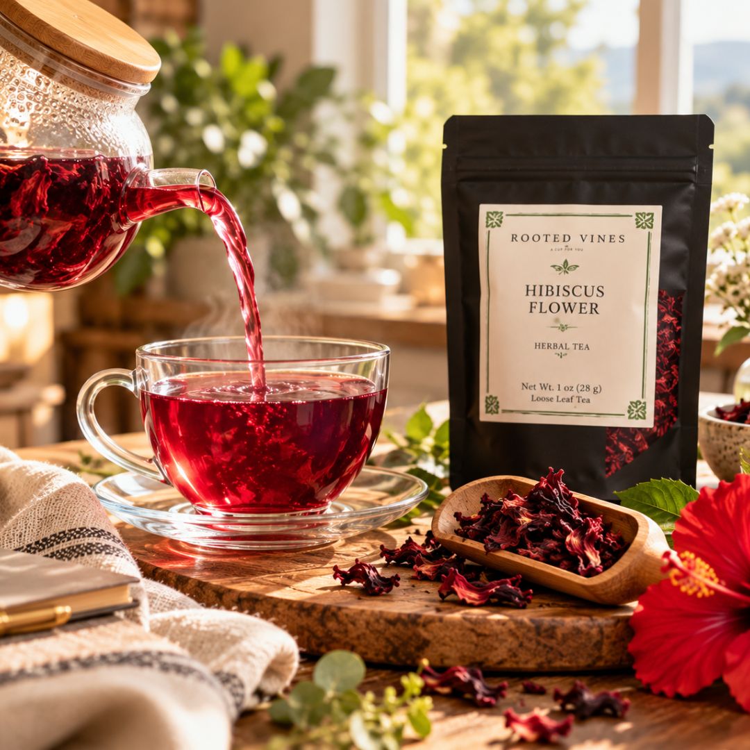 Hibiscus Flower Herbal Tea