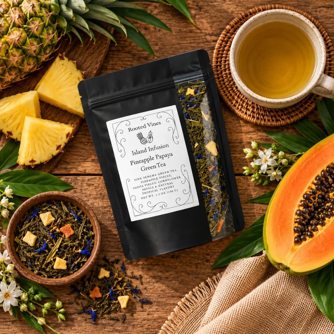 Island Infusion Pineapple Papaya  Green Tea