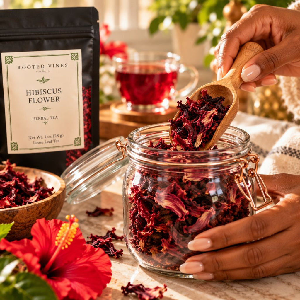 Hibiscus Flower Herbal Tea