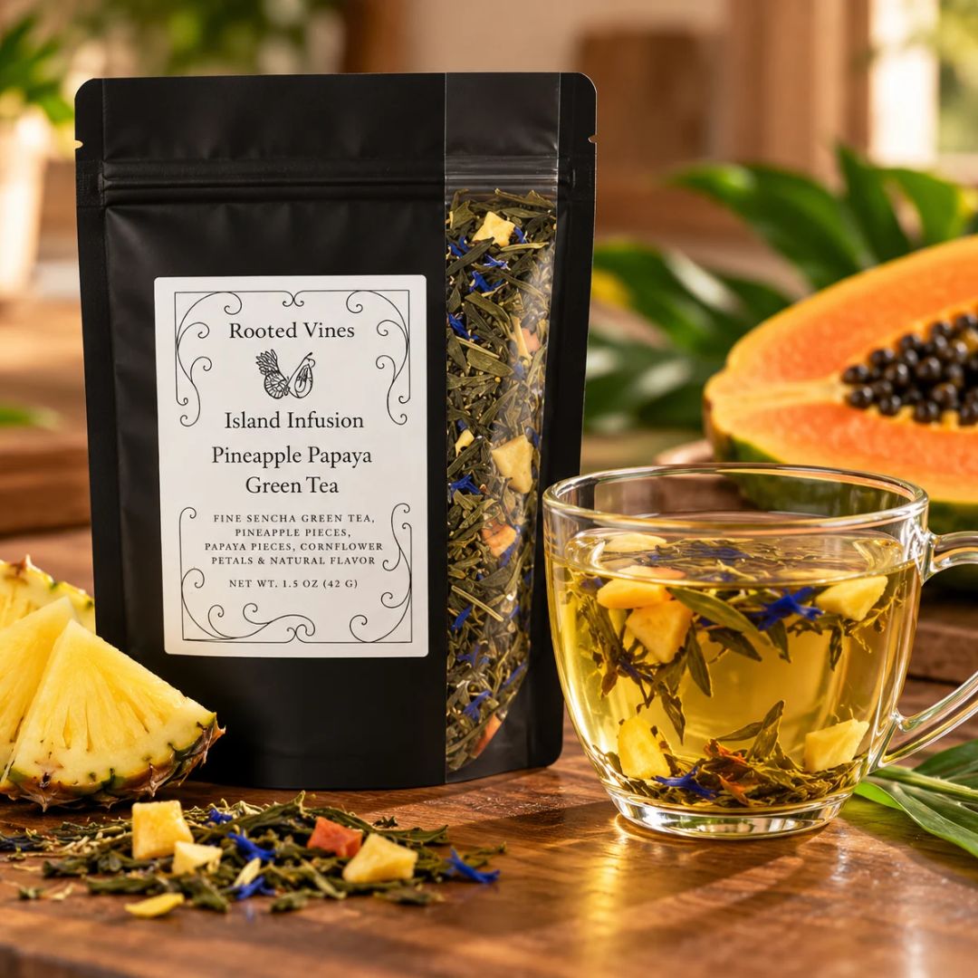 Island Infusion Pineapple Papaya  Green Tea
