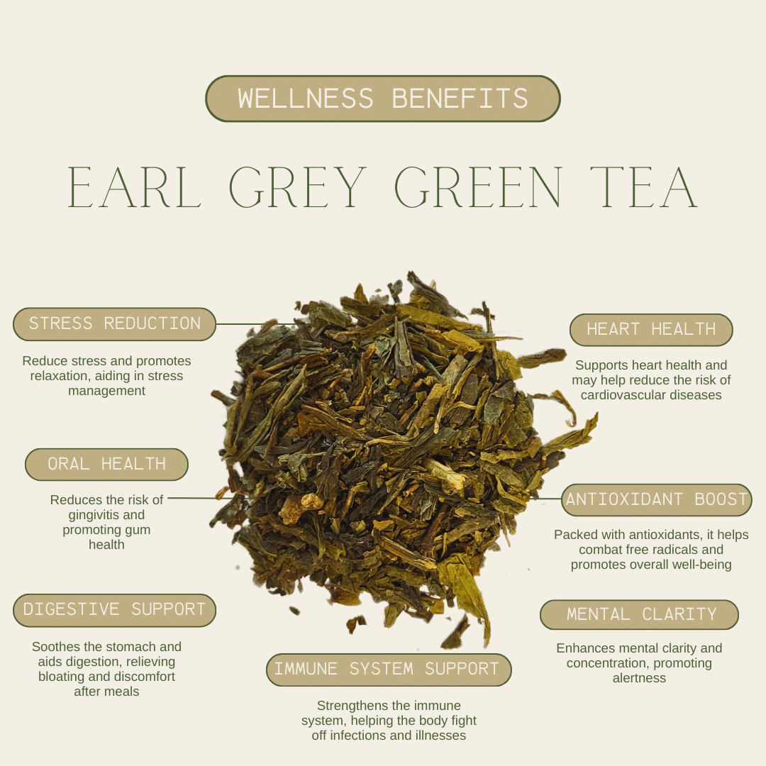 Earl Grey Green Tea Your Zen In A Cup