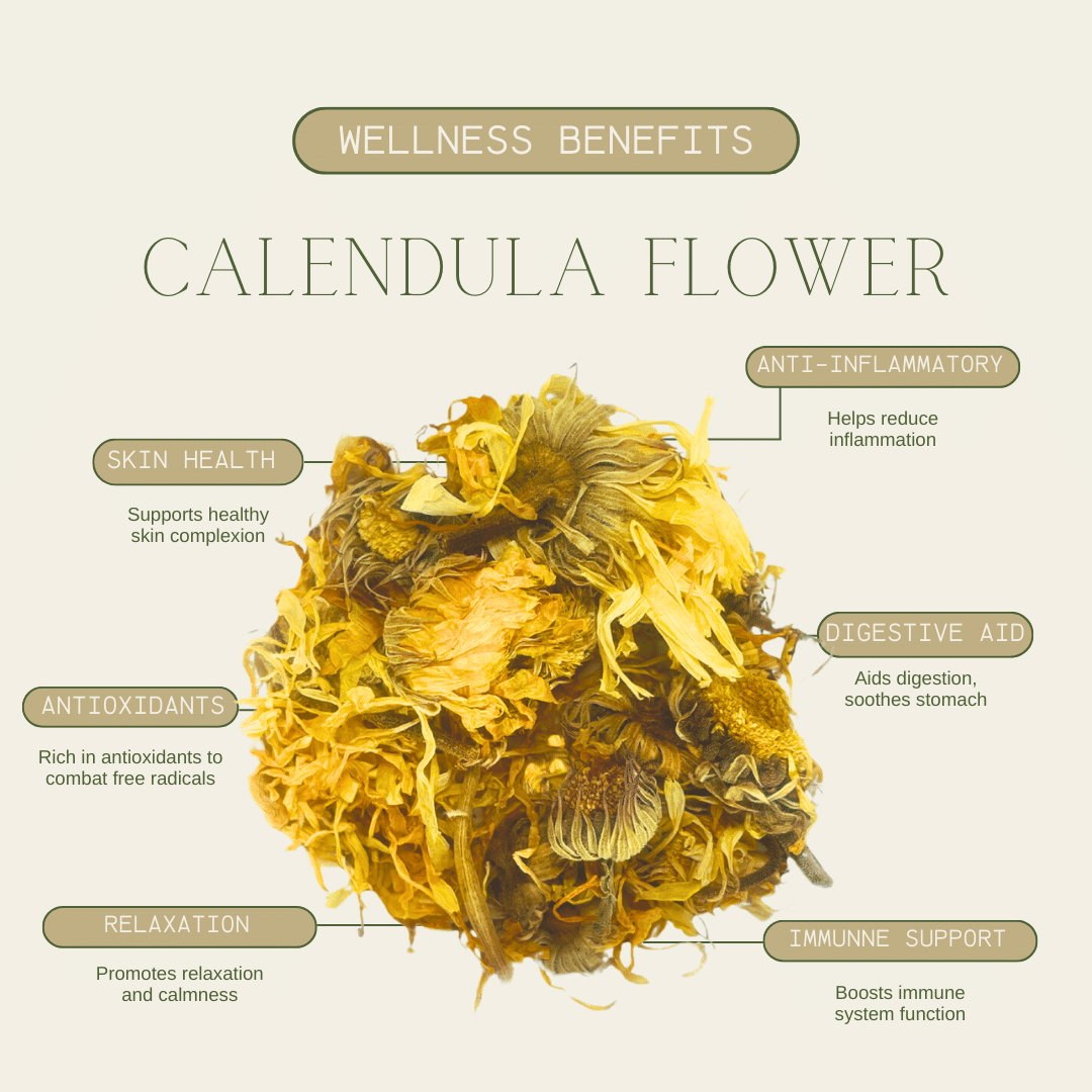 Calendula Flower Tea Your Radiant Glow