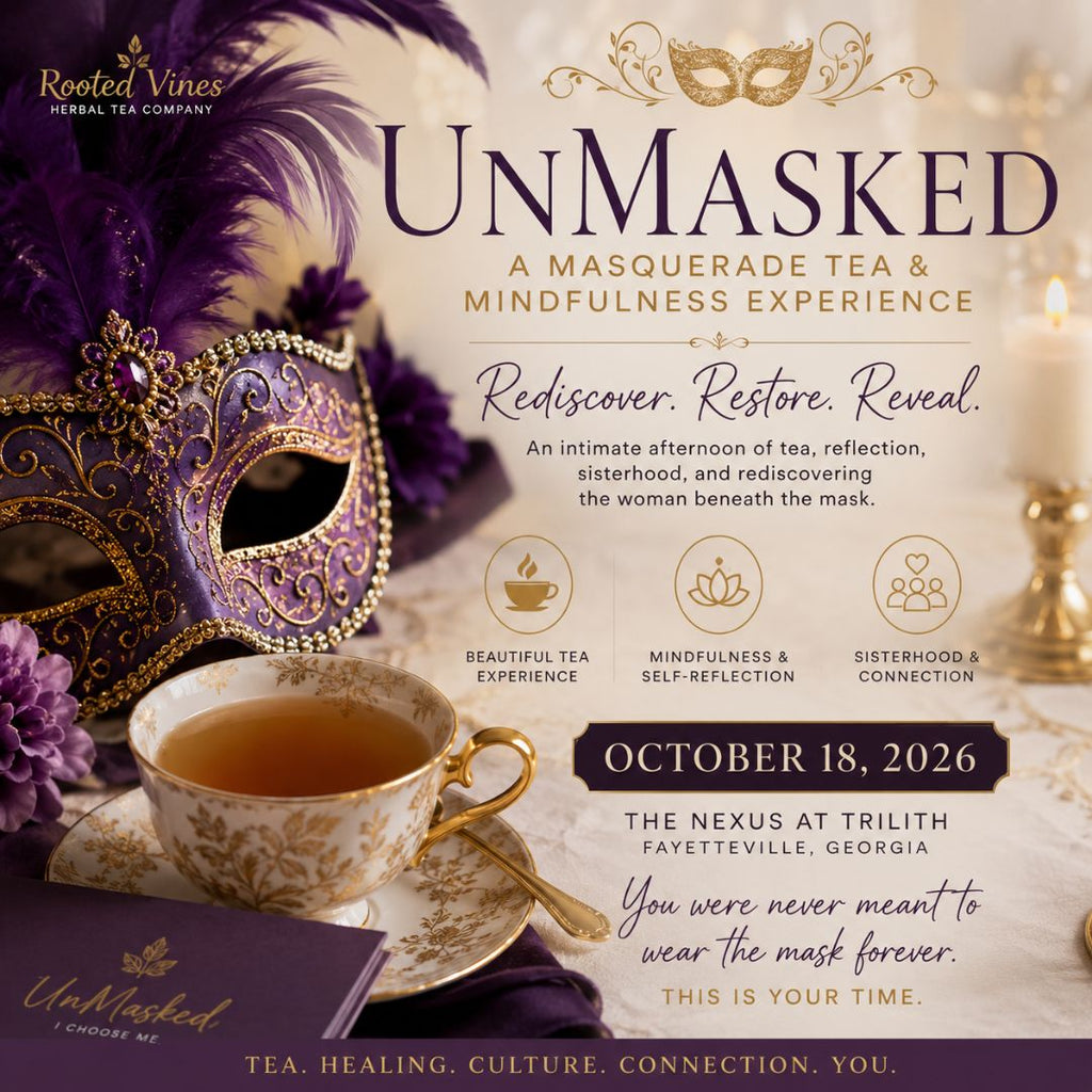 A Masquerade Tea & Mindfulness Experience