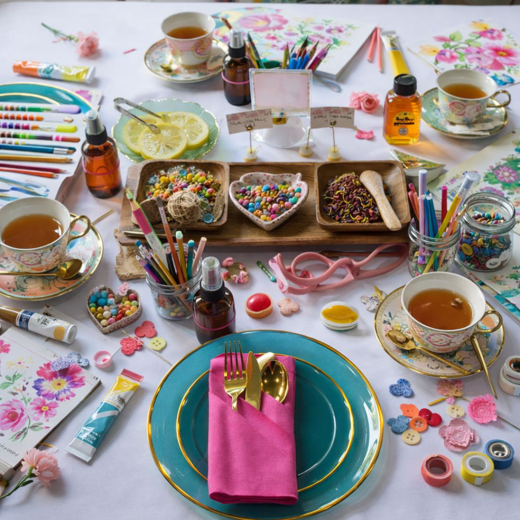 The Craftea Experience: A Mindful Tea Blending Ritual for Creatives