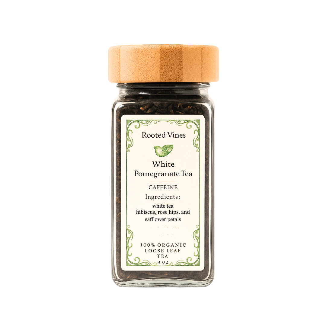 White Pomegranate Loose Leaf Tea