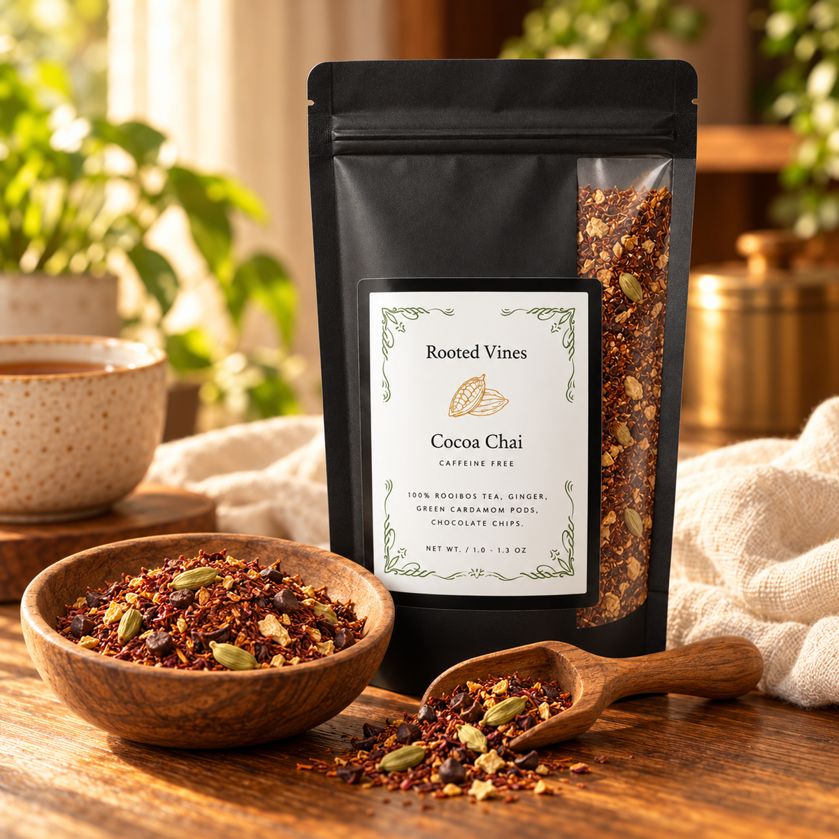 Cocoa Chai Herbal Tea product hero