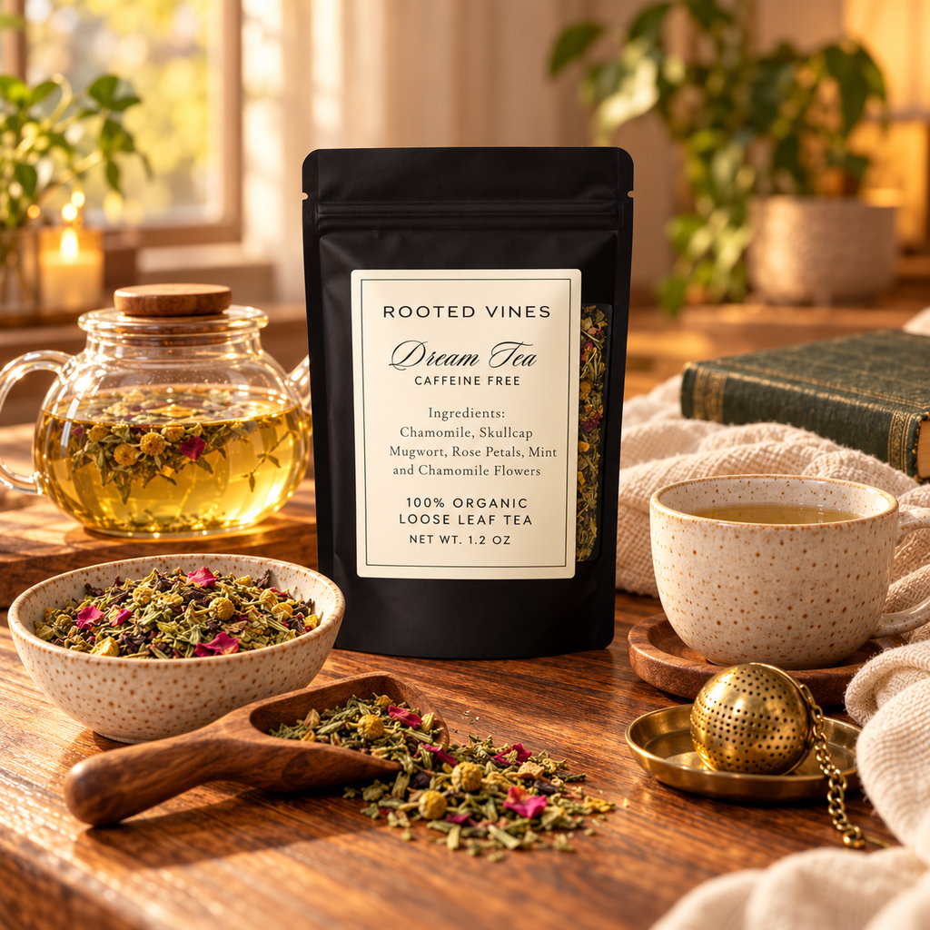 Complete Dream Herbal Tea ritual