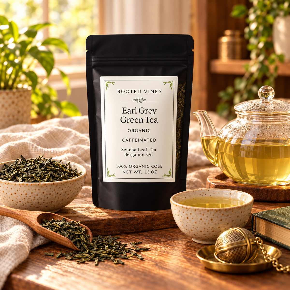 Earl Grey Bergamot Green Tea 08 complete ritual