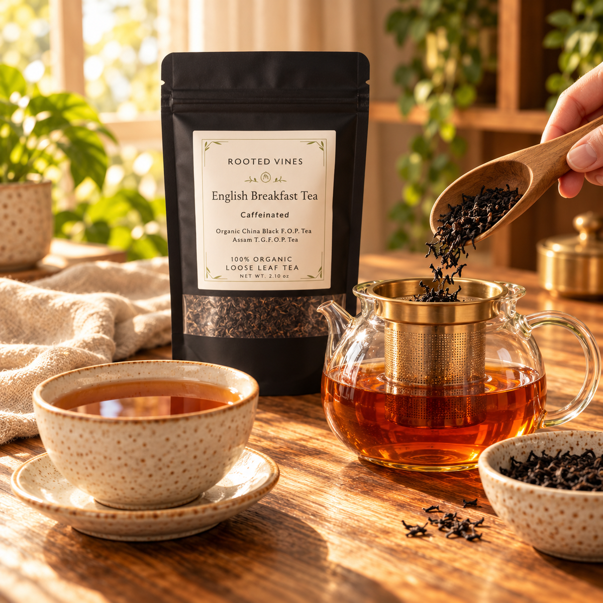 English Breakfast Black Tea 04 preparation