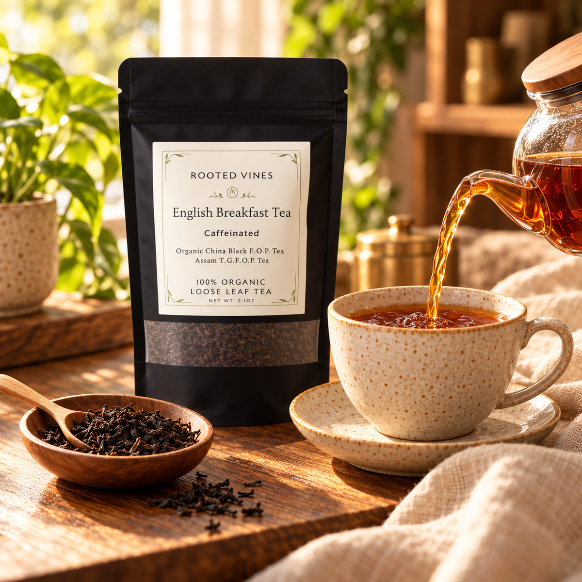 English Breakfast Black Tea 06 pouring