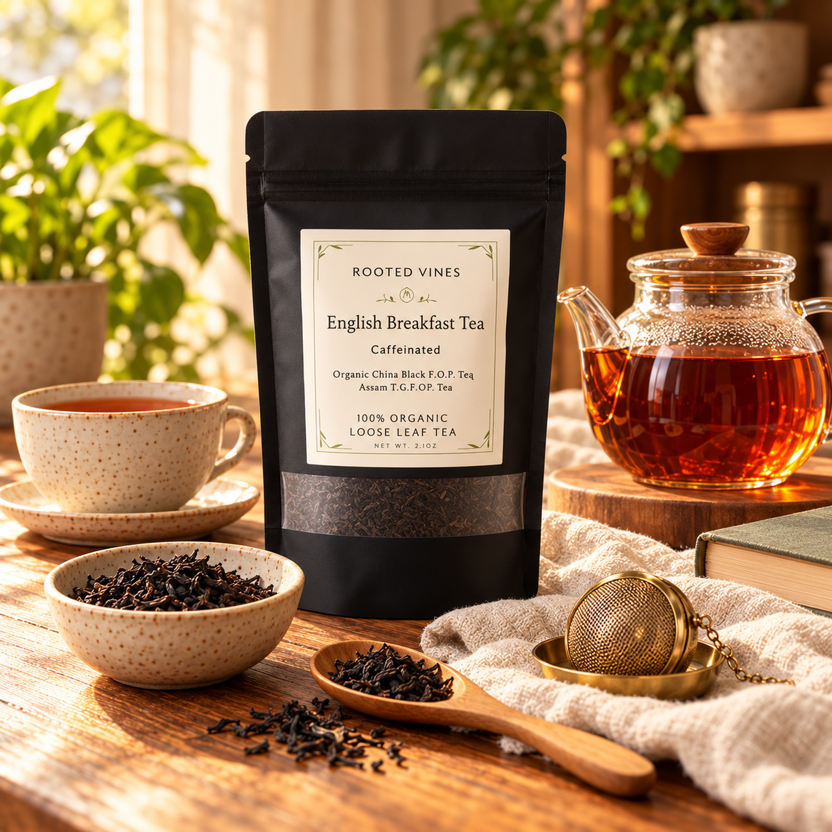 English Breakfast Black Tea 08 complete ritual