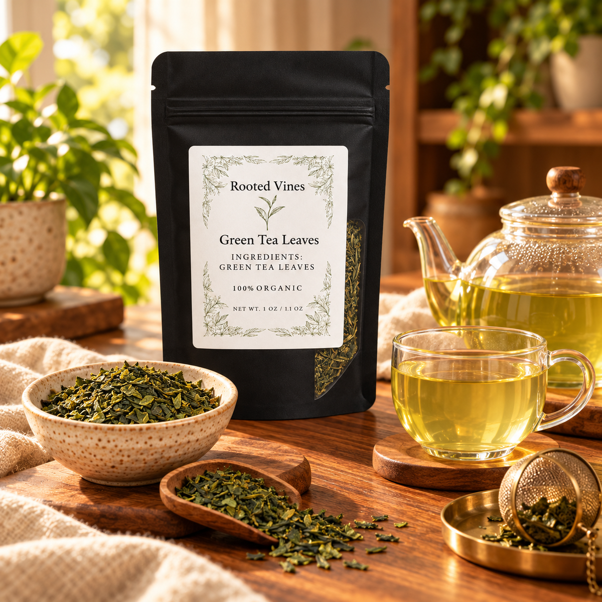 Green Tea Leaves 08 complete ritual