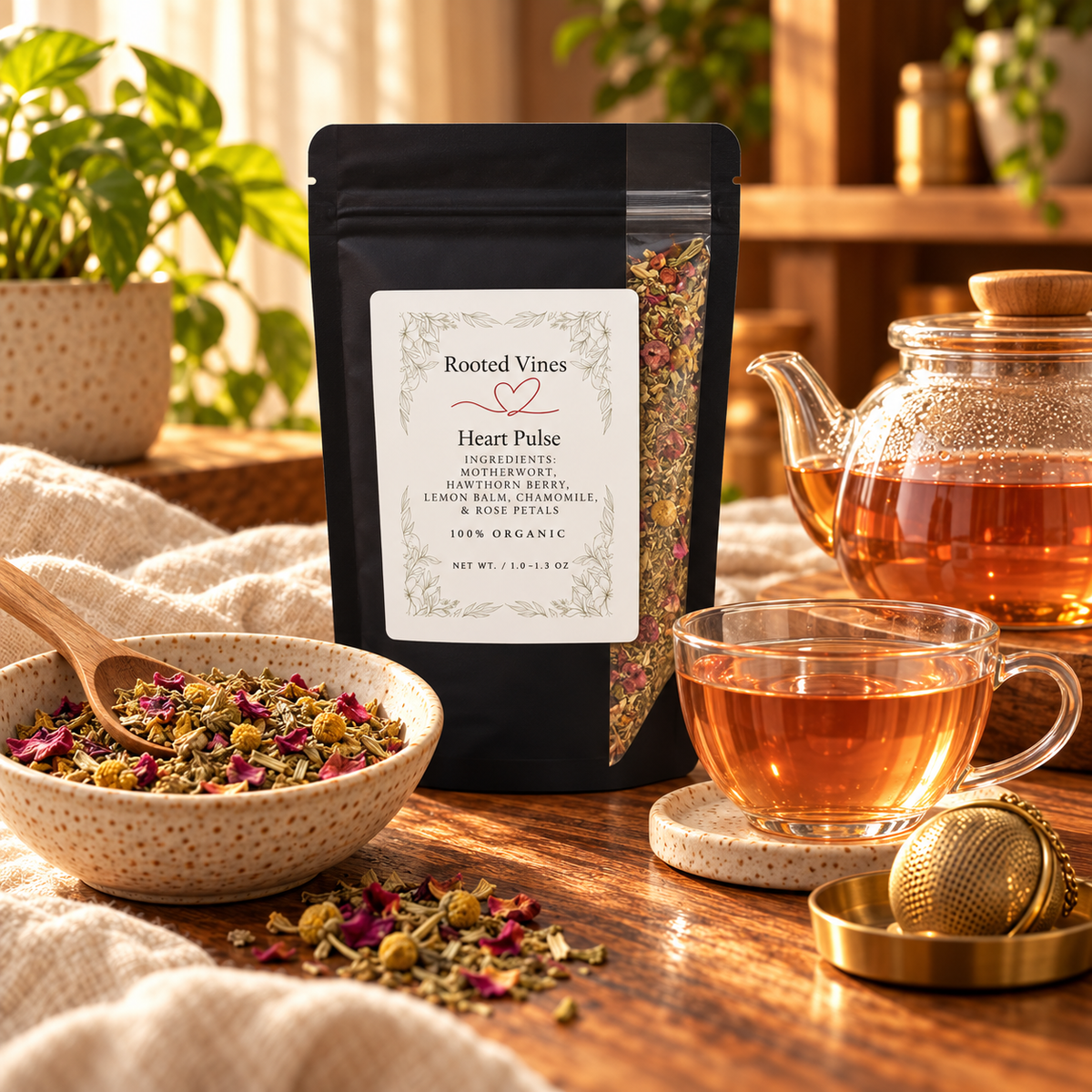 Heart Pulse Herbal Tea 08 complete ritual