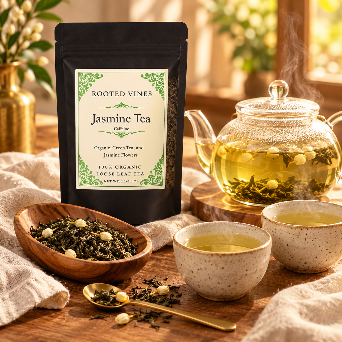 Jasmine Green Tea 08 complete ritual