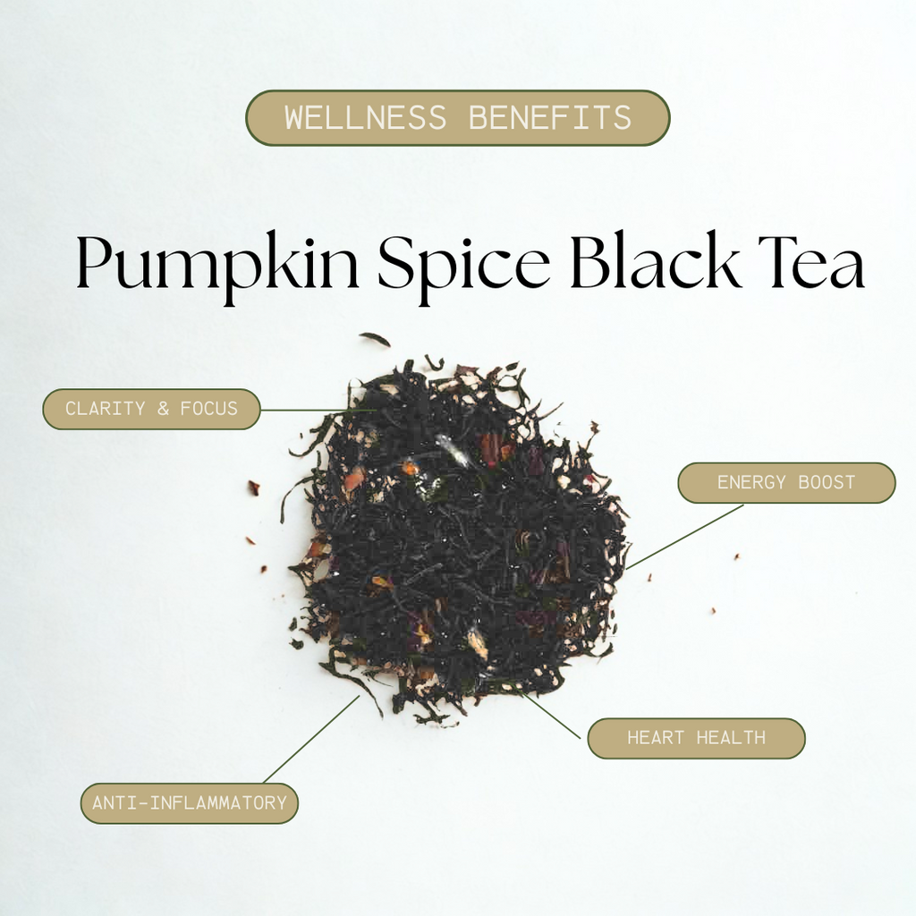 Pumpkin Spice Black Tea | Spiced Black Tea | Loose Leaf Tea