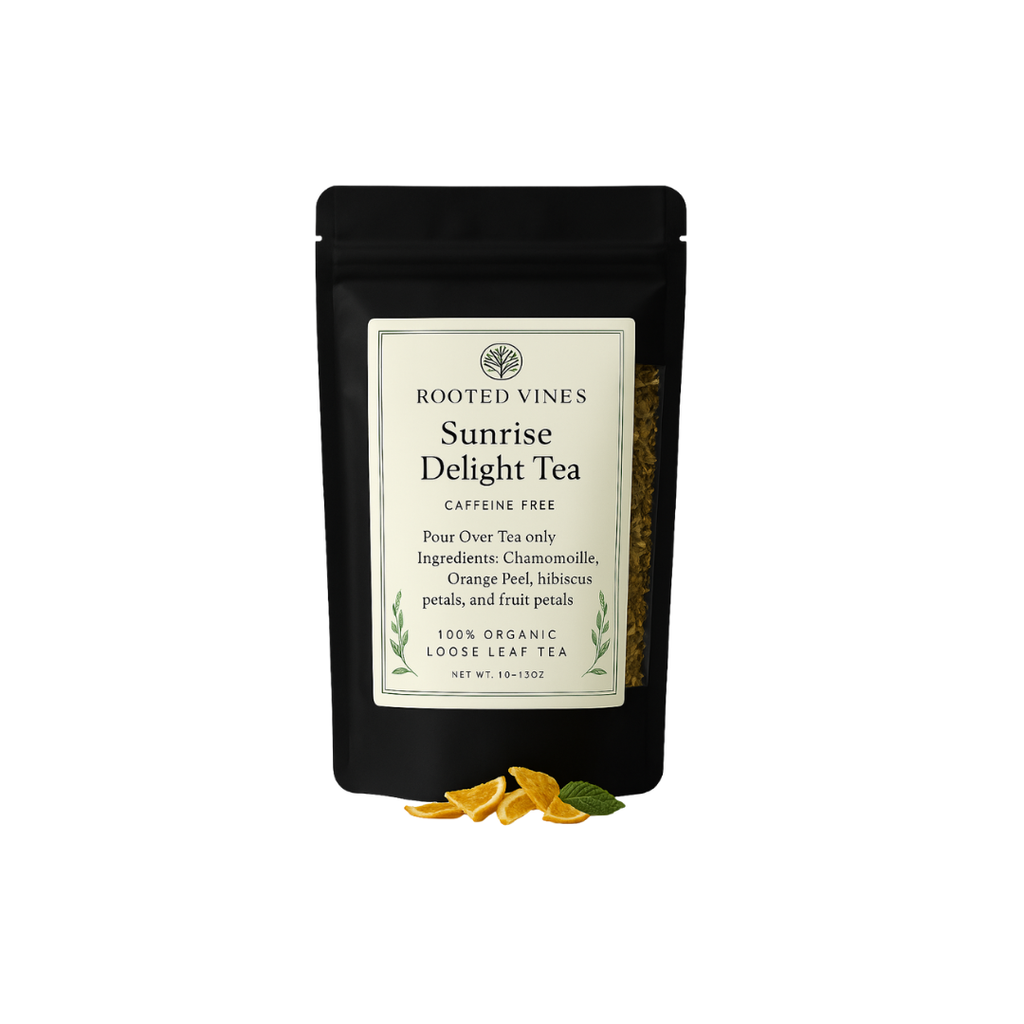 Sunrise Delight Tea black tea package